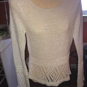 Max studio white sweater